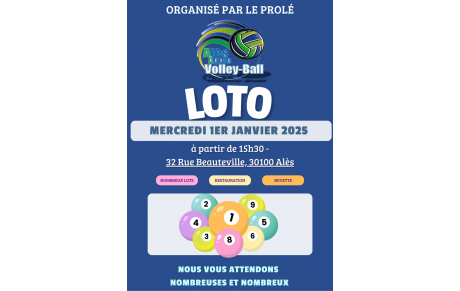 Loto du Club 1er Janvier 2025
